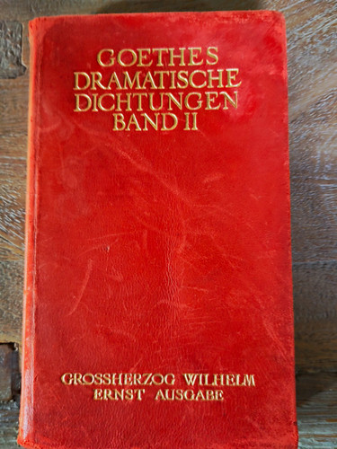 Goethe dramatische dichtungen - goethe,
