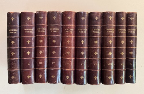 Goethe werke neue ausgabe 10 - goethe`s,