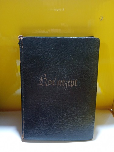 Kochbuch ledereinband - kochbuch, ,ledereinband