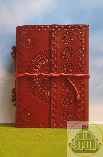 Lederbuch prägung sonnentanz - prägung,