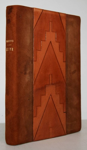 Art deco wildleder einband mit - art-deco,