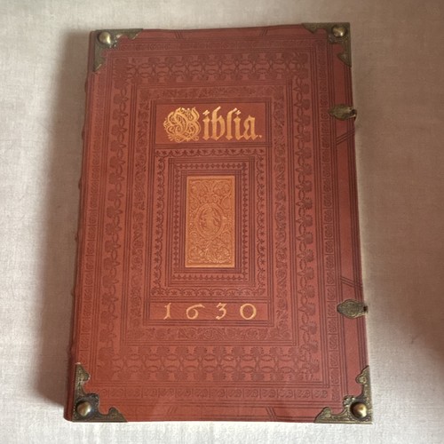 Bibel 1630 gebunden mit