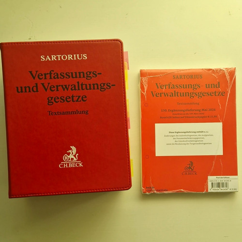 Sartorius verfassungs und - verfassungs-,