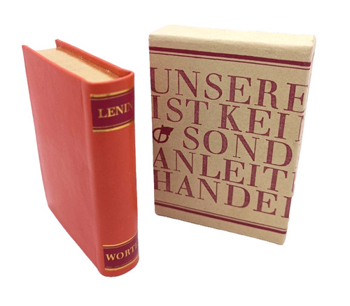 Minibuch ddr lenin wort - ddr, "lenin