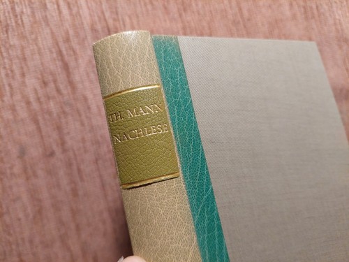 Thomas mann nachlese prosa - mann,