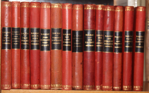 Balzac gesammelte werke - balzac,